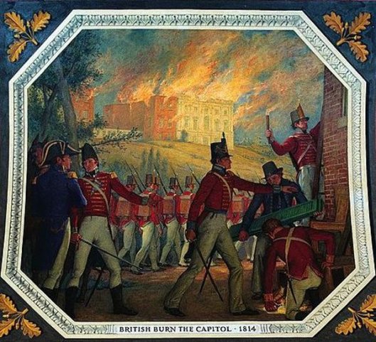 British Burn The Capitol, 1814