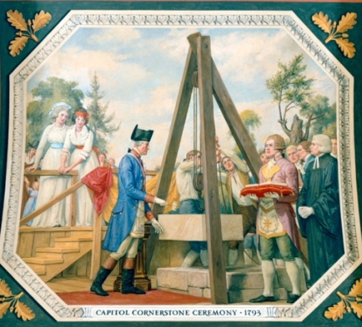 Capitol Cornerstone Ceremony, 1793