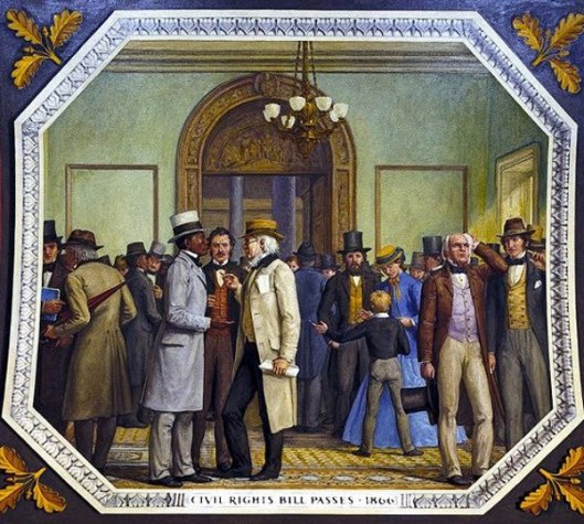 Civil Rights Bill Passes, 1866