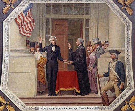 First Capitol Inauguration, 1829 (Inauguration Of President Andrew Jackson)