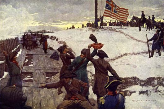 Raising Of The First American Flag, Somerville, Mass., January 1, 1776