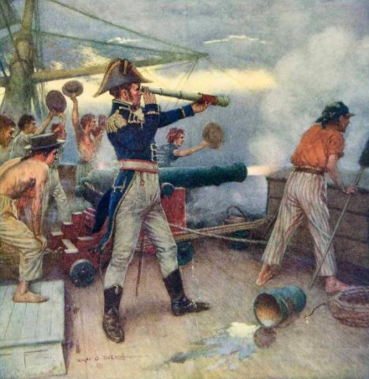 The First Shot In The War Of 1812