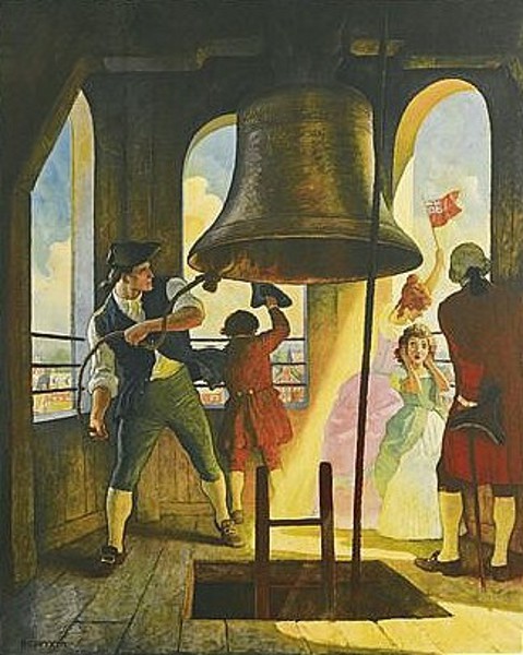 Ringing Out Liberty - July 8, 1776, Philadelphia